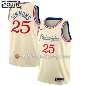 Dječji NBA Dres Philadelphia 76ers Ben Simmons 25 Nike 2019-20 City Edition Swingman